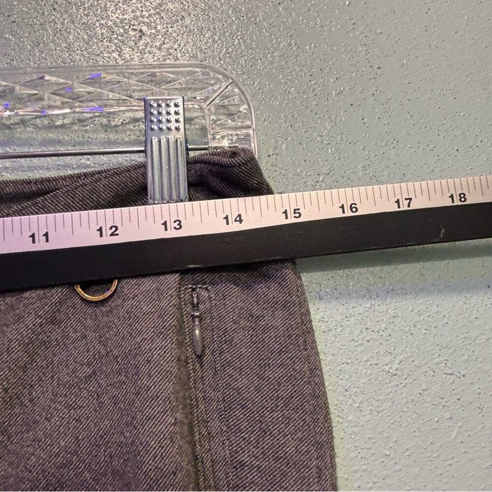 Talbots Women’s Gray Stretch Skinny Ankle Pants Size 4P - Picture 11 of 13